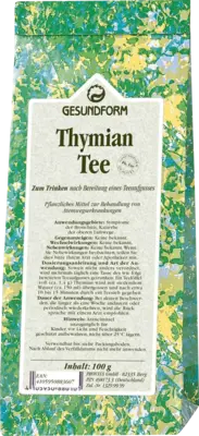 GESUNDFORM Thymian Tee  100 g  Tee