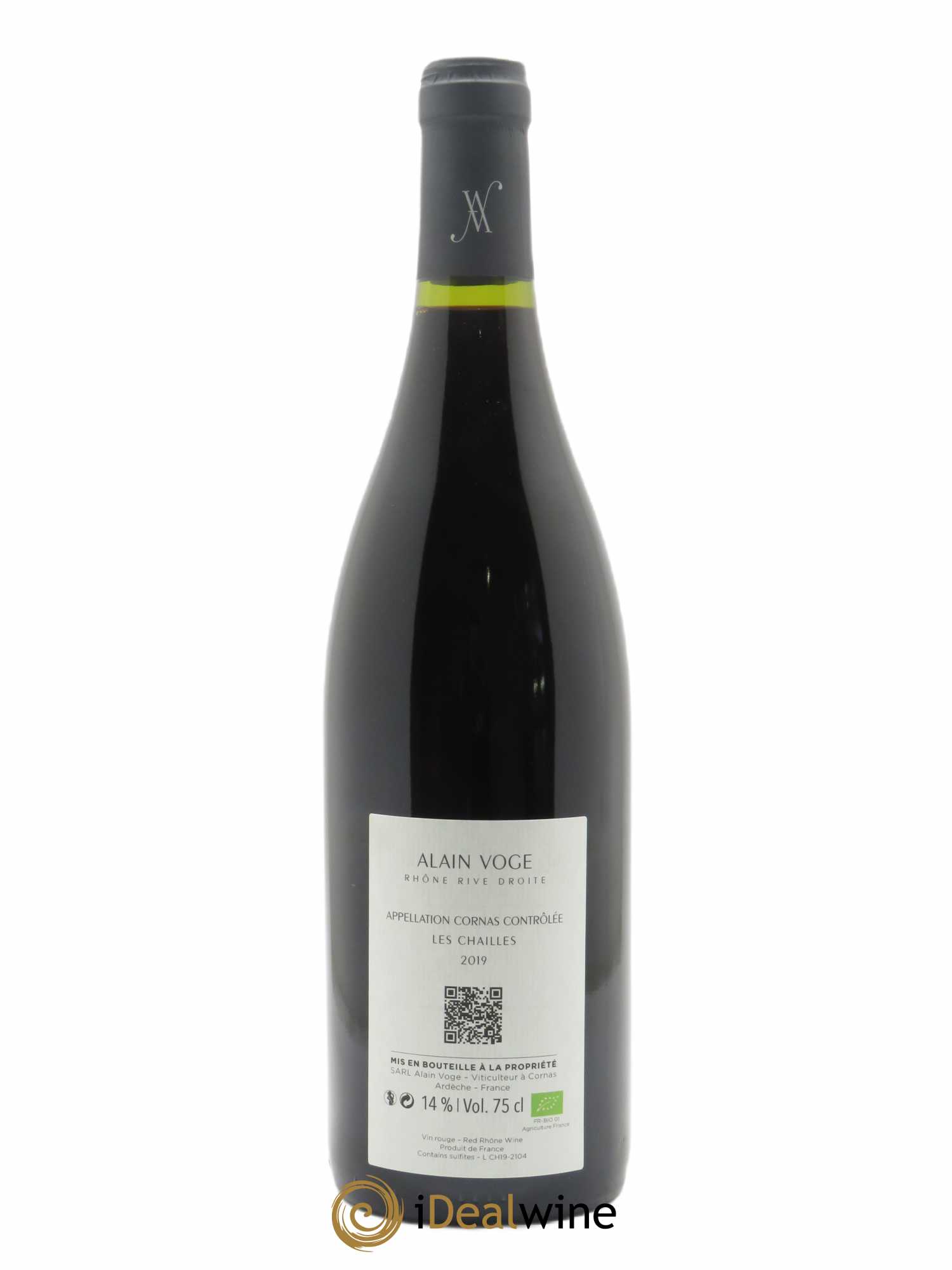 Cornas Les Chailles Alain Voge (Domaine)  2019 - Lot de 1 Bouteille