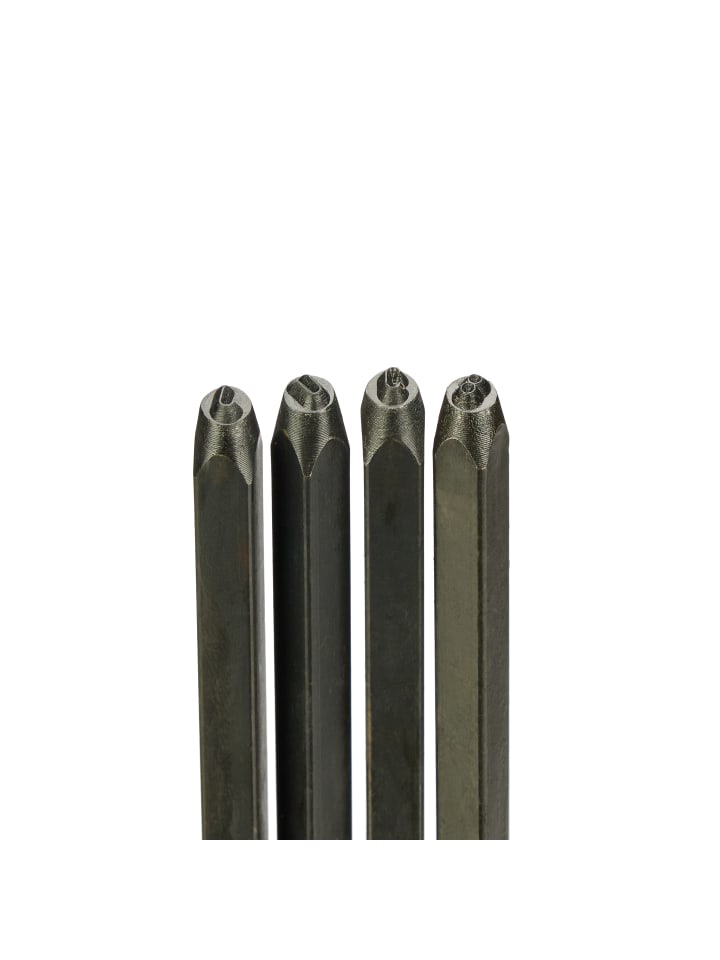 relaxdays 36-tlg. Schlagbuchstaben-Set in Schwarz günstig kaufen onesize