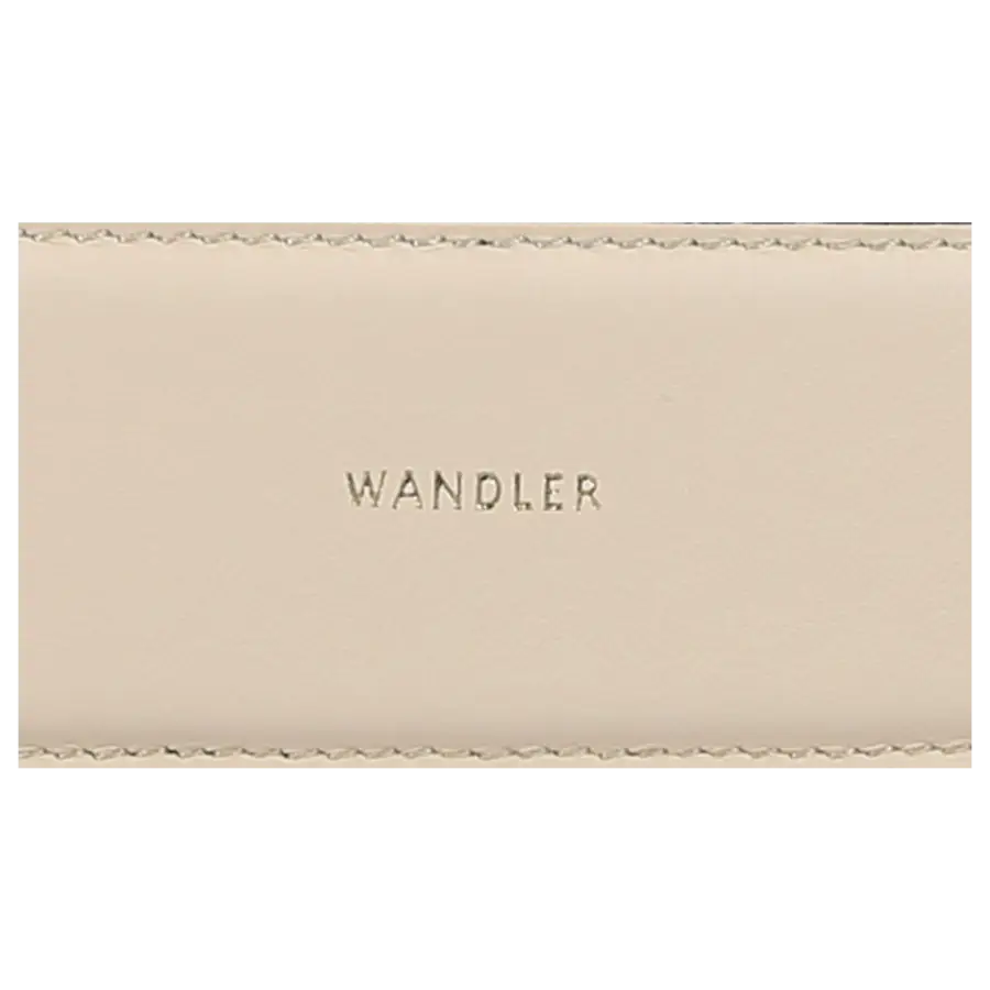 Wandler - Schultertasche PENELOPE MICRO Kalbsleder - beige