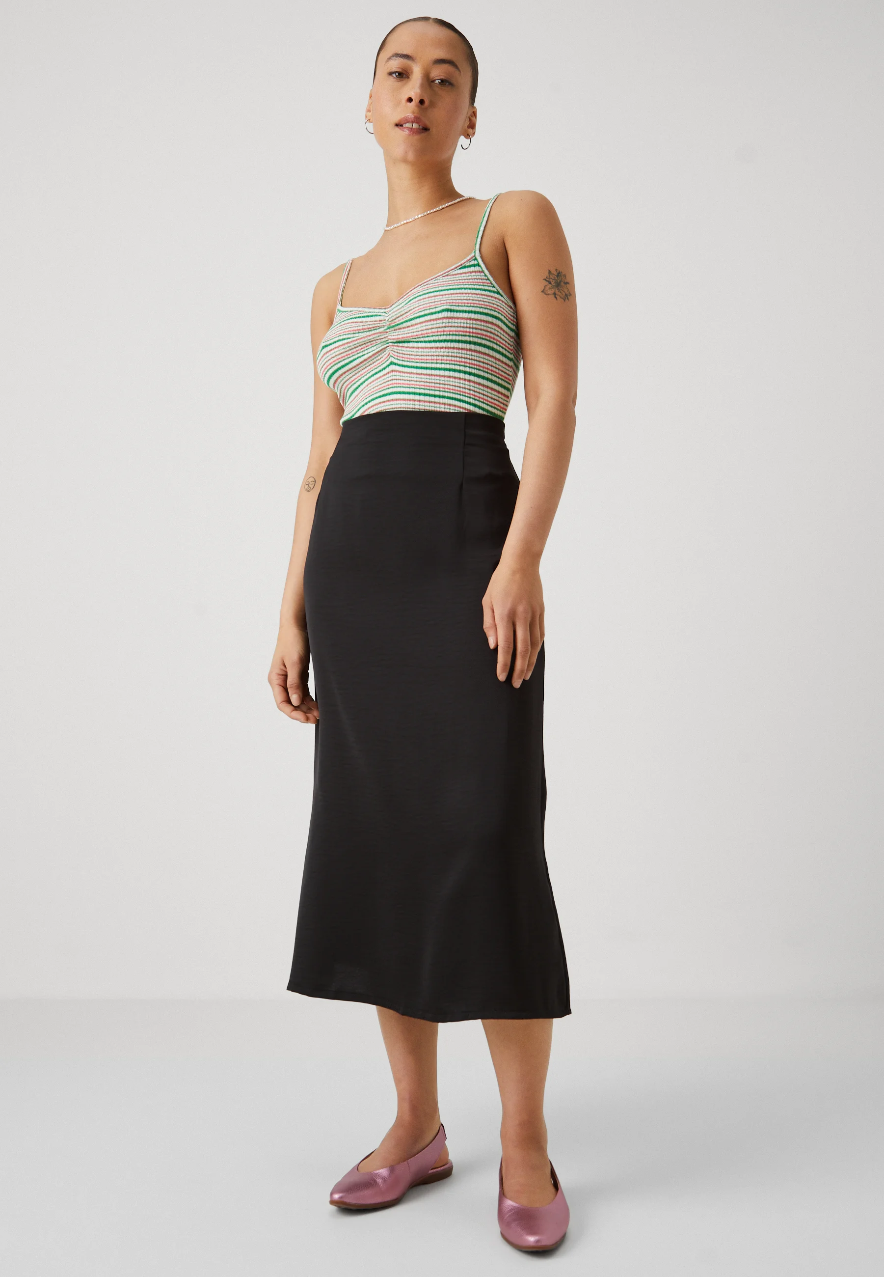 ONLY Petite ONLEMY MAYA SKIRT LIFE - Falda campana
