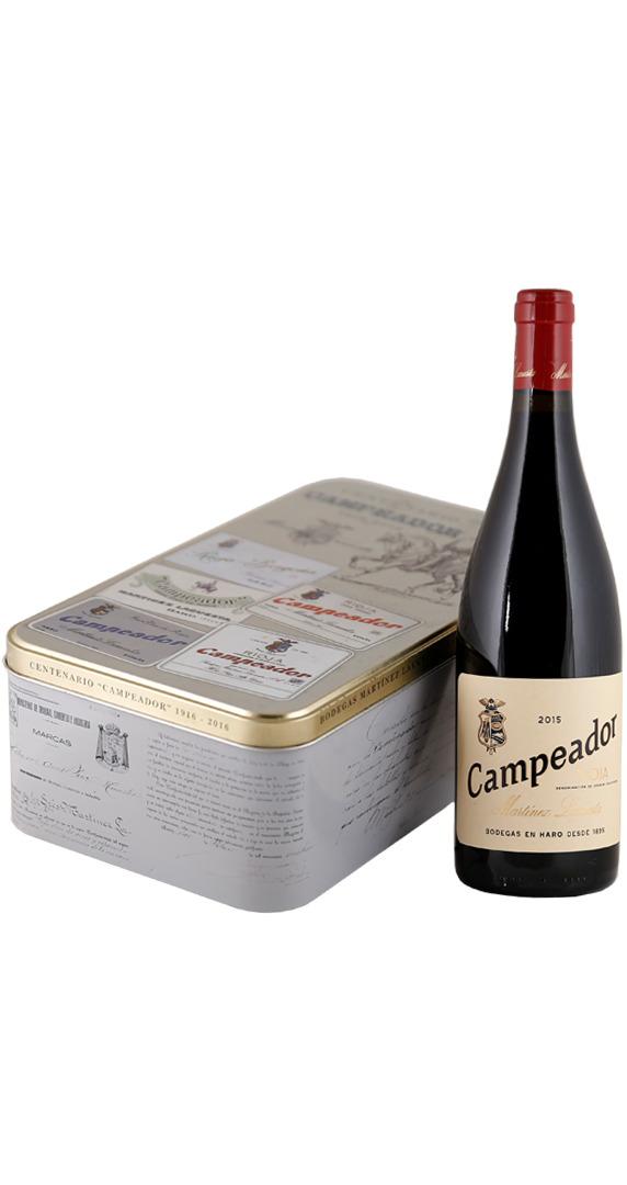 2er Campeador Reserva 2015 in Metall-Geschenkdose