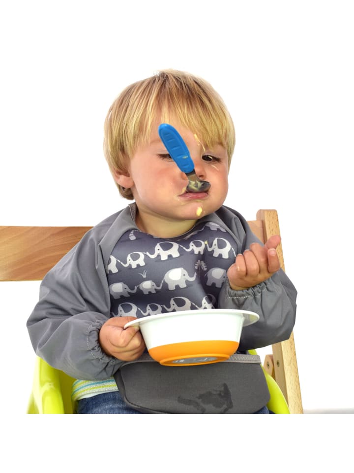 Bibetta Lätzchen mit Raglanärmeln Neopren-Lätzchen Elefanten günstig kaufen onesize