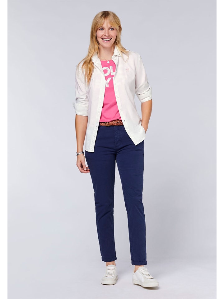 Polo Sylt Shirt in Pink günstig kaufen