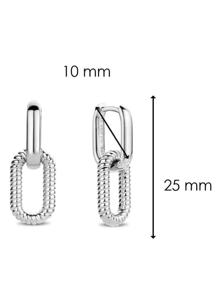 TI SENTO - Milano Silver Earrings 7831ST