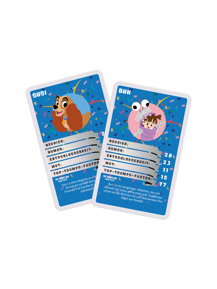 Winning Moves Top Trumps - Disney 100 Kartenspiel Quartett Spiel in bunt günstig kaufen onesize