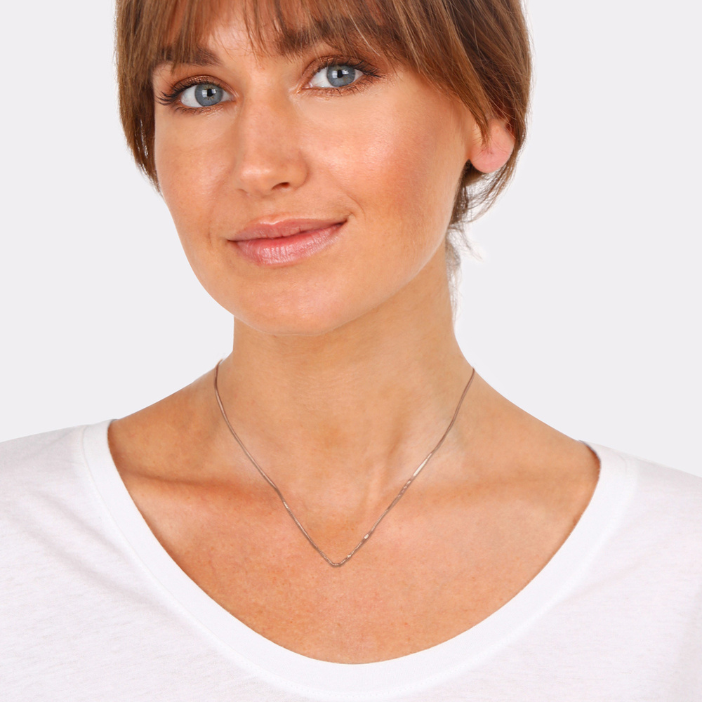Elli Elli Collier Femme Simple  - (925/1000) Argent Bijoux