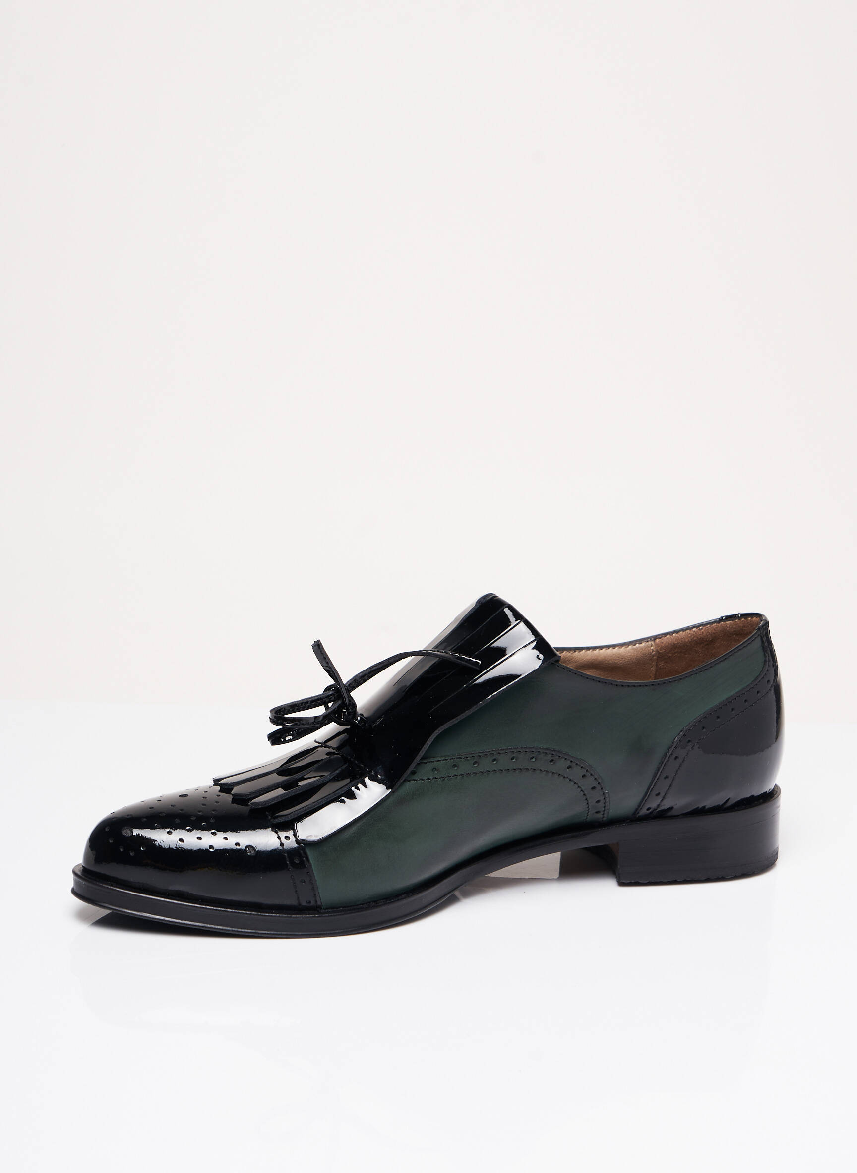 Calpierre Derby Femme couleur vert