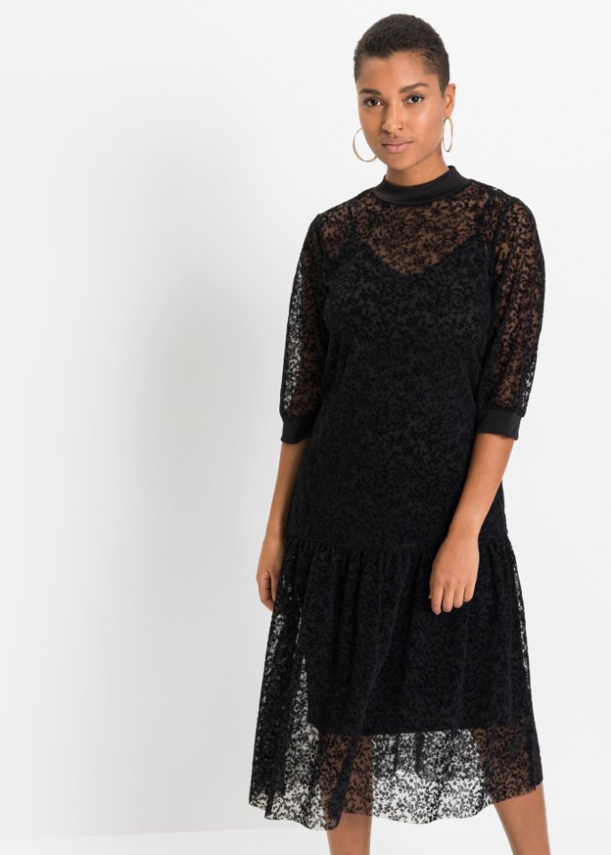 Kleid mit Spitze