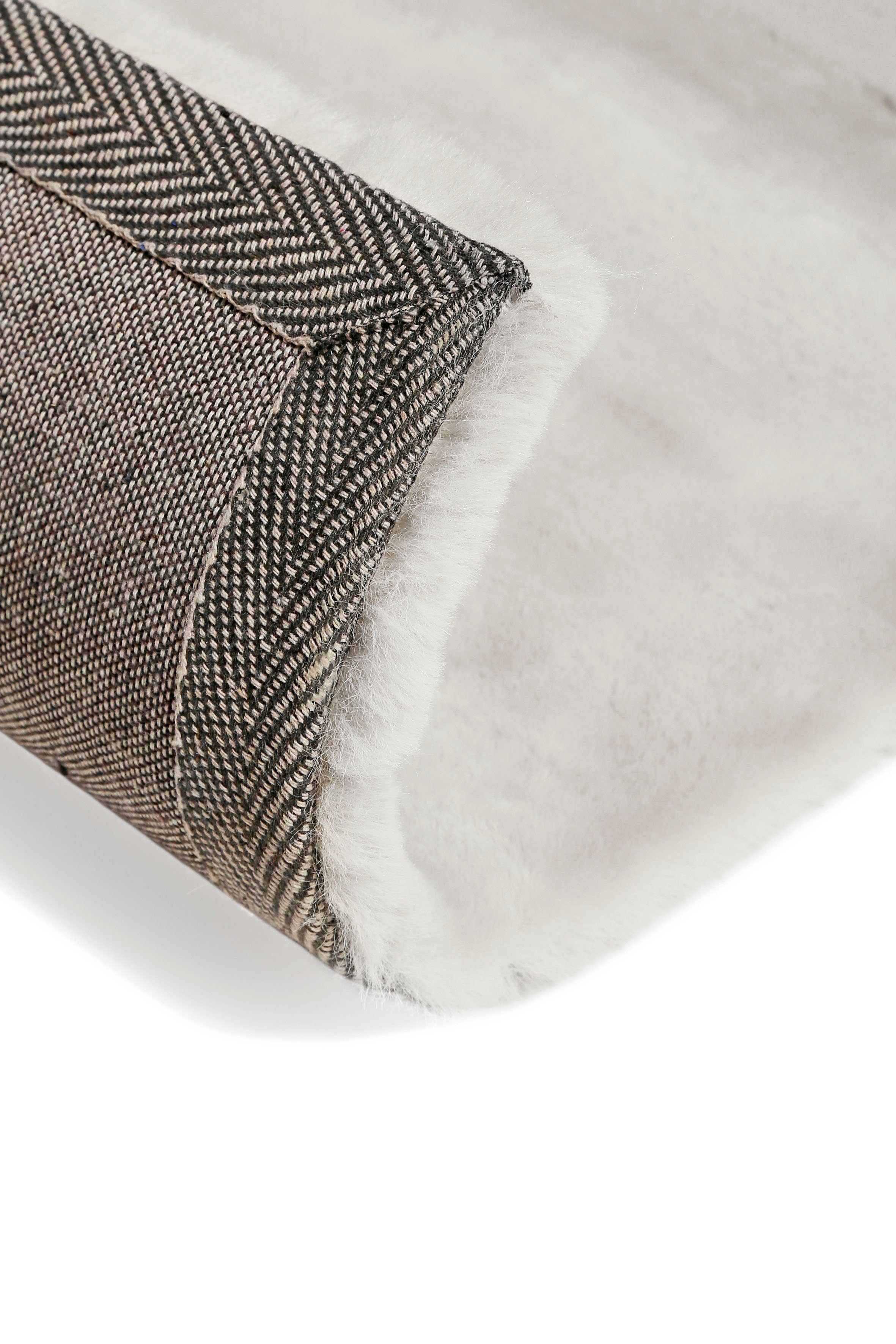 Hochflor-Teppich Anna, Wecon home Basics, rechteckig, Höhe: 25 mm, Wohnzimmer, Schlafzimmer, Felloptik, sehr weich und flauschig, Uni