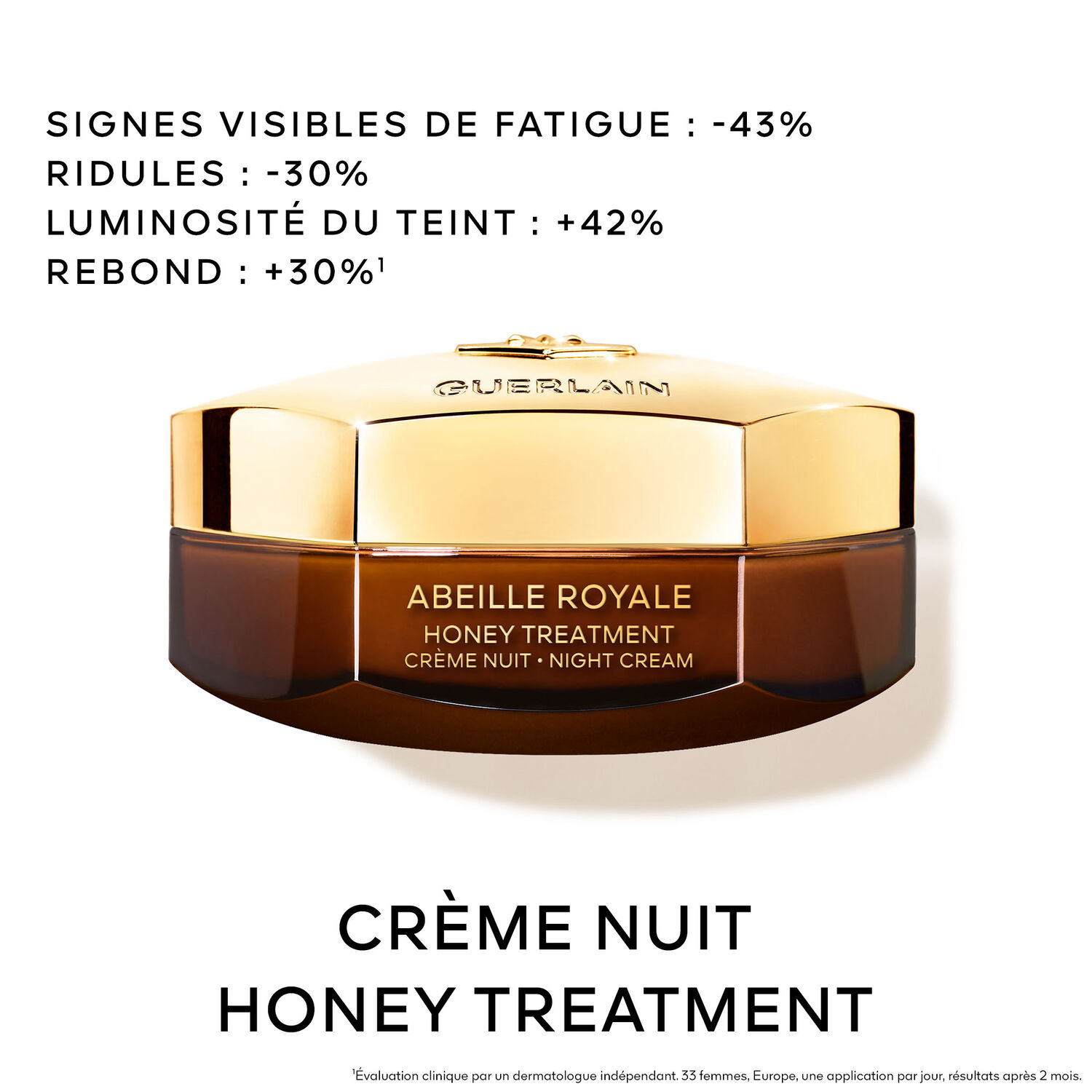 Guerlain ABEILLE ROYALE Programme Anti-âge Honey Treatment Crème Jour 50 ml + 2 Soins