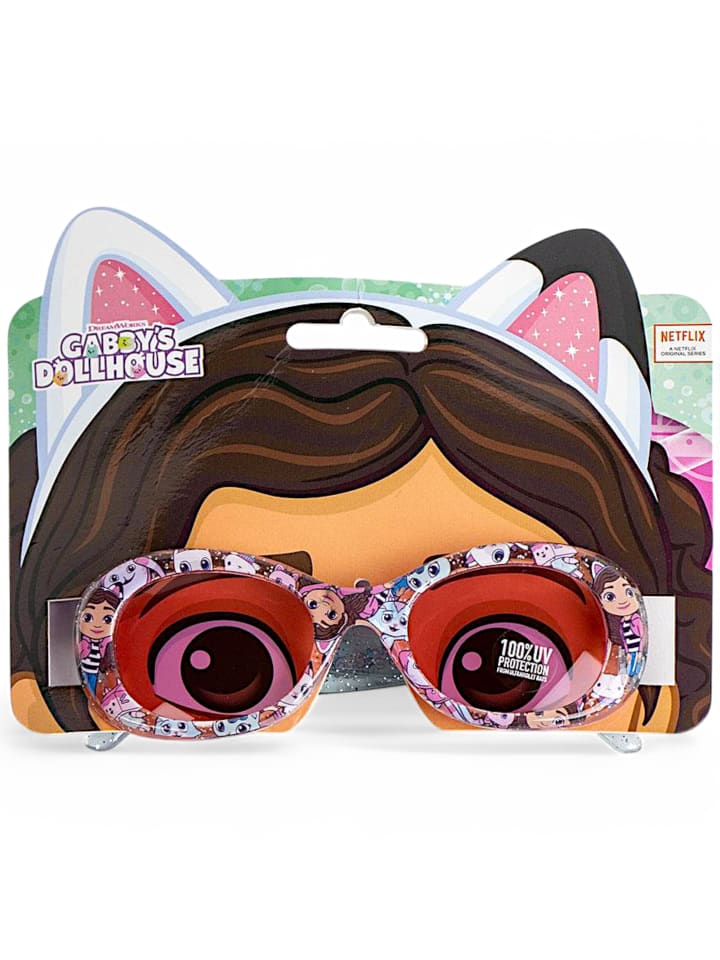 Gabby's Dollhouse Sonnenbrille Gabby´s Dollhouse mit Glitzer in Rosa günstig kaufen onesize