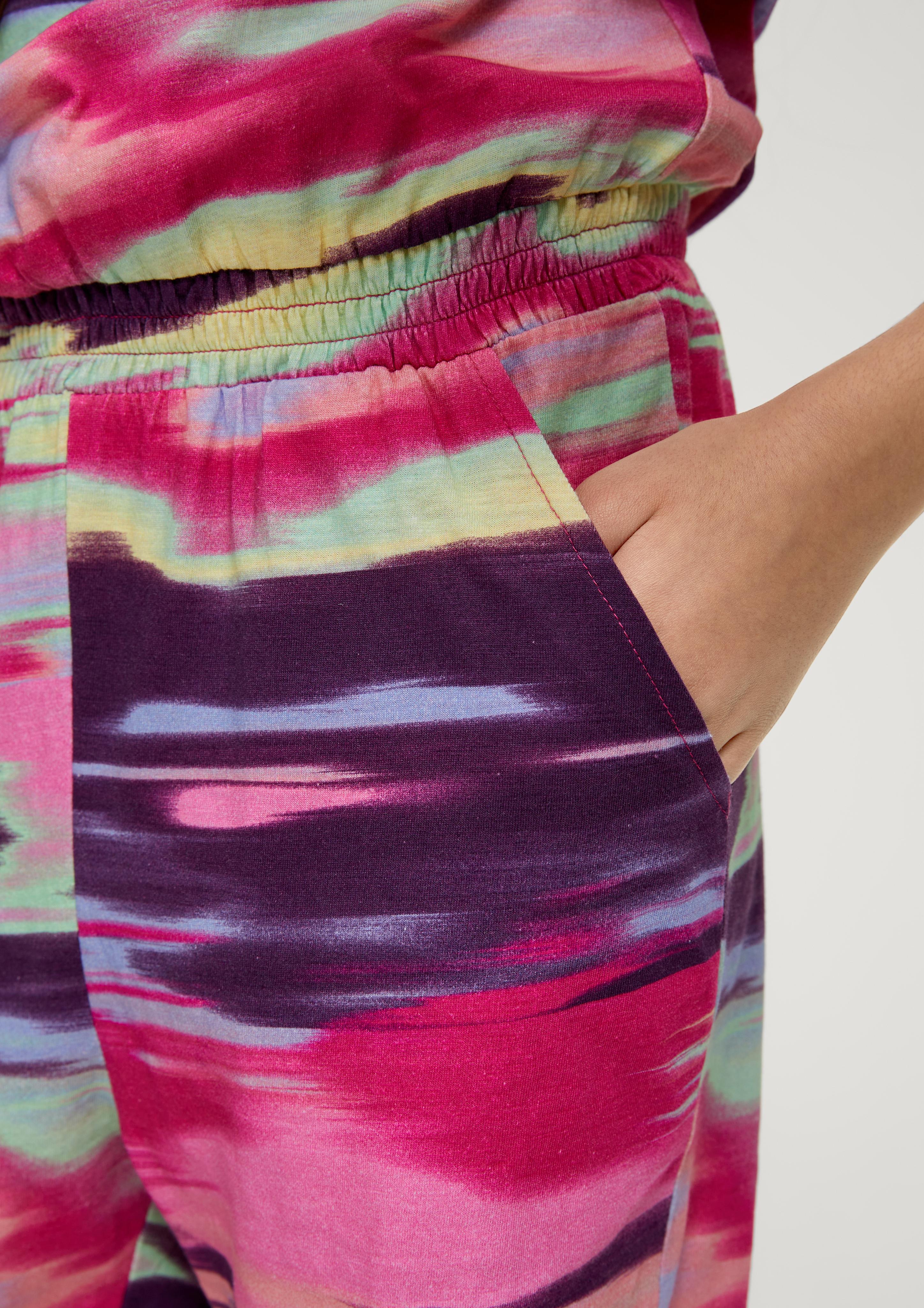Overall mit abstraktem Print  2130489-44A3