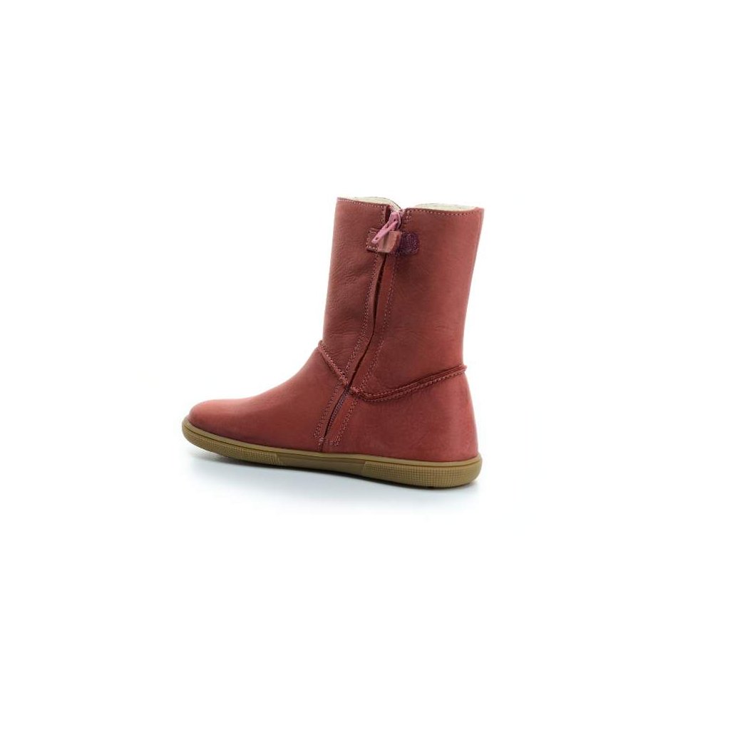 Koel4kids Dina Warm Blossom 08T010.232-600 AD rote Barfuß-Halbstiefel