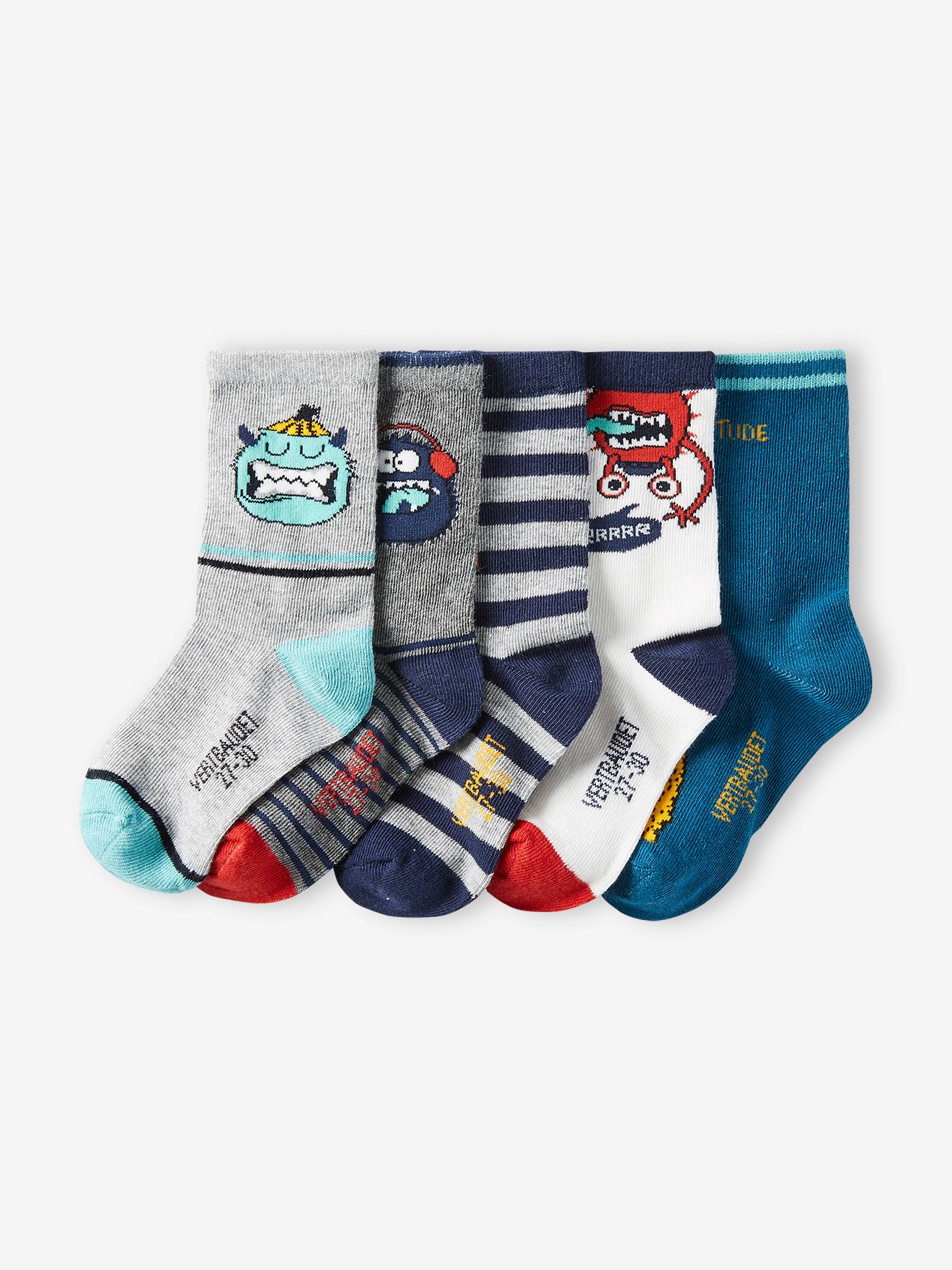 Lot de 5 paires de chaussettes 
