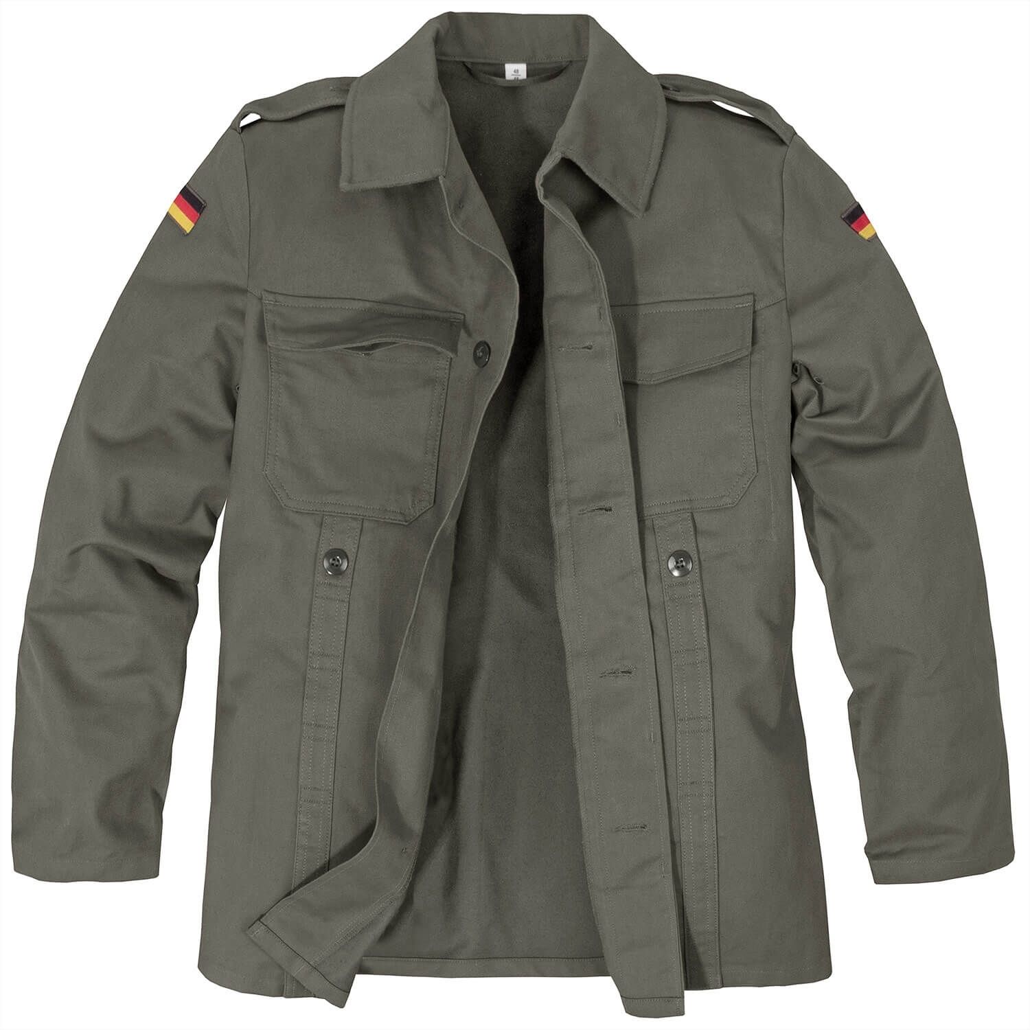 Bundeswehr Moleskin Feldjacke Original alte Art