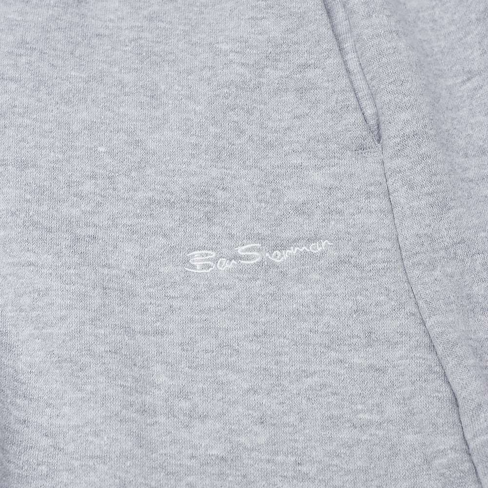 BEN SHERMAN Twin Waistband Herren Jogginghose 0067816G-GREY MARLE