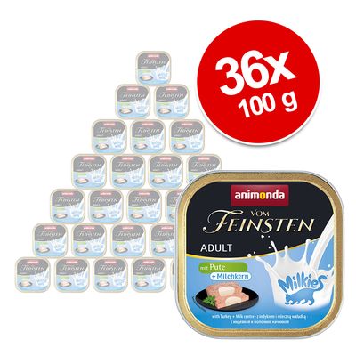Megapack Animonda Vom Feinsten Adult Milkies 36 x 100 g