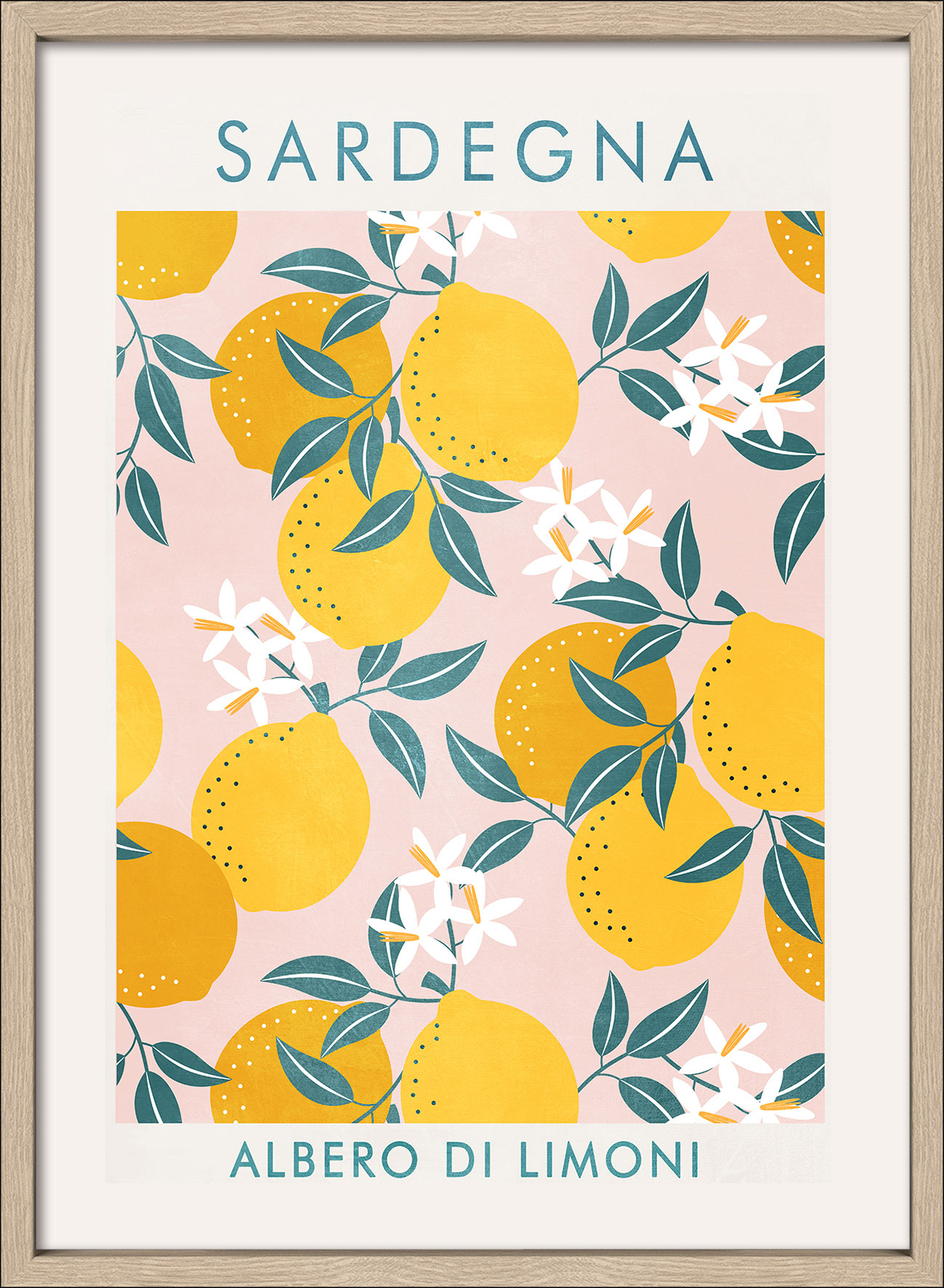 Pro ArtKunstdruck gerahmt 75x55cm