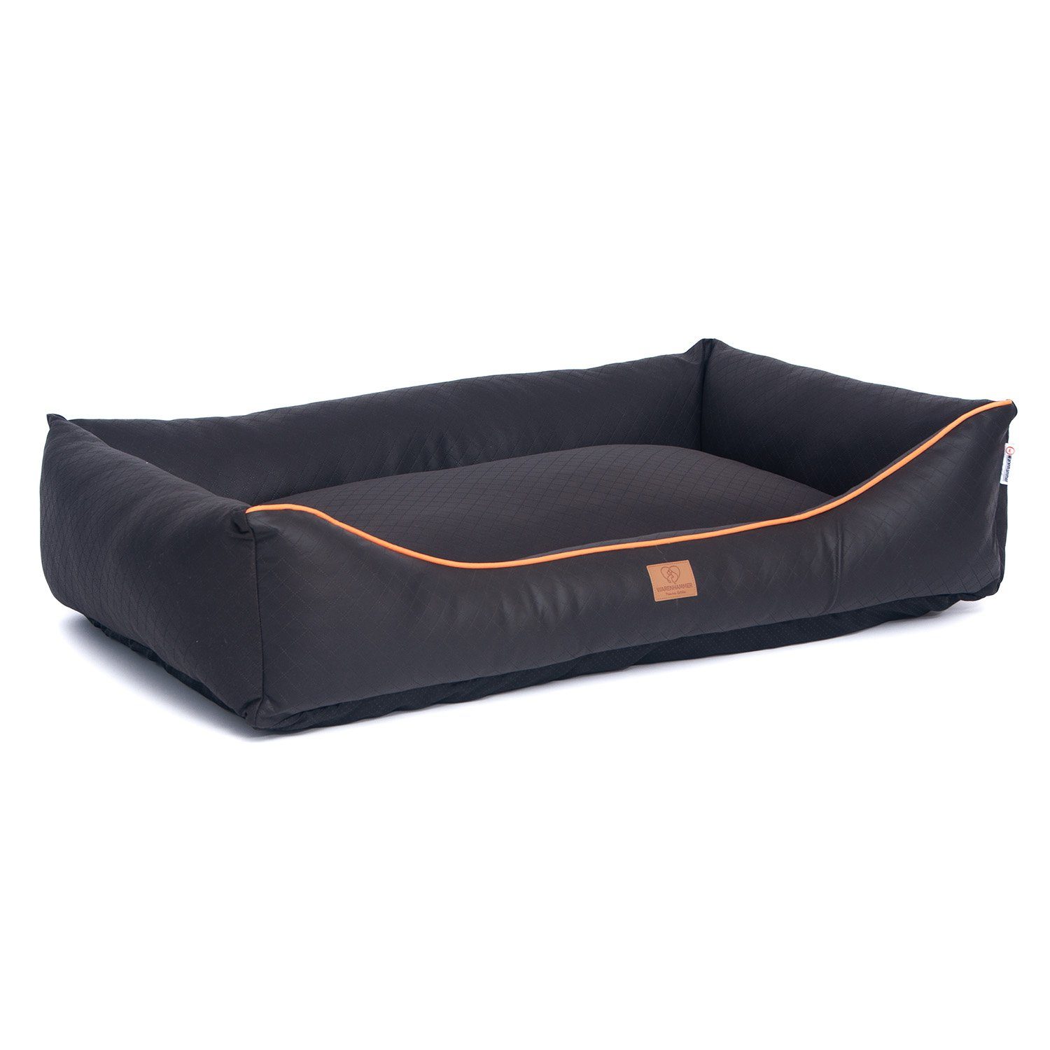 Warenhammer Hundematte Premium Hundebett, Hundekissen, Hundesofa, Air Lether Stoff, Air Leather Stoff, Hundebett waschbar - abnehmbar