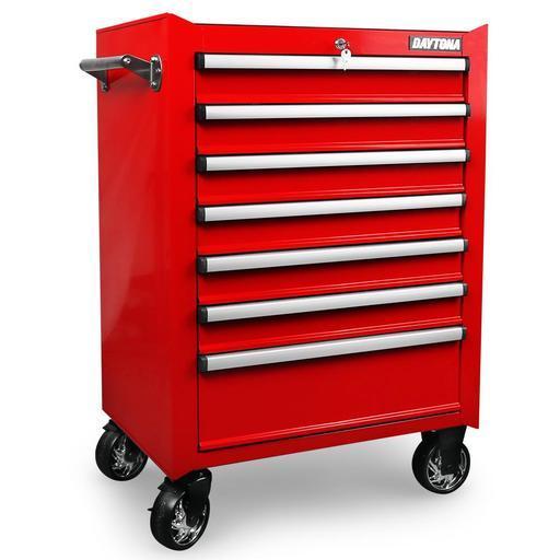 Daytona D520PSKIT 520-Piece Machinery Tool Set with 6-Drawer Cabinet and 7-Drawer Roller Cabinet