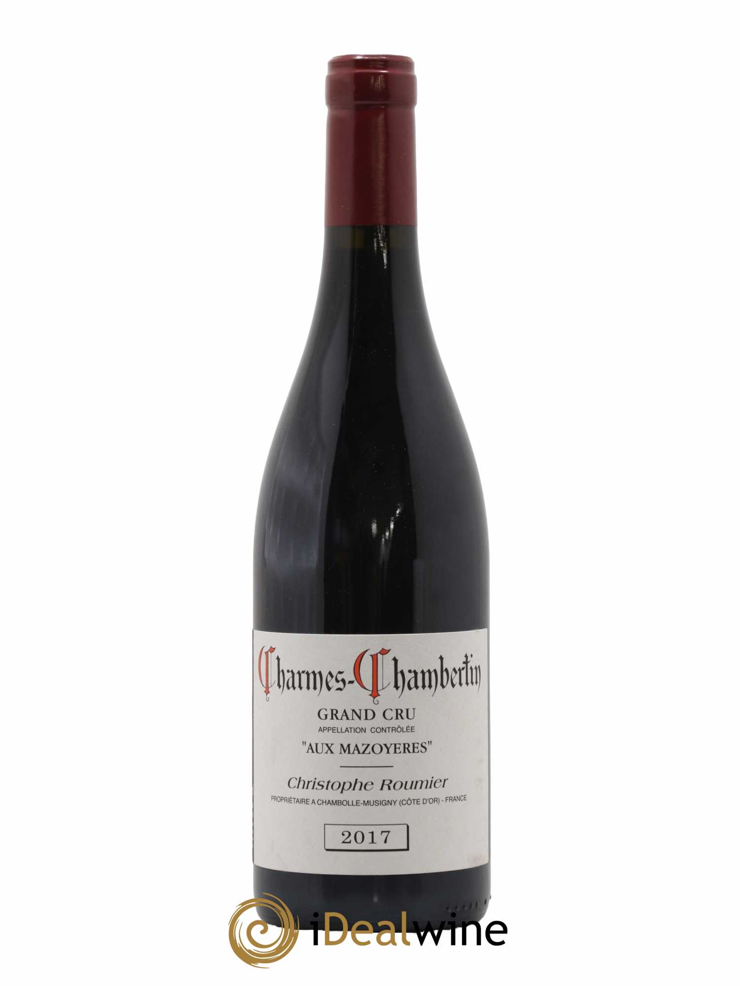 Charmes-Chambertin Grand Cru Aux Mazoyères Christophe Roumier  2017 - Lot de 1 Bouteille