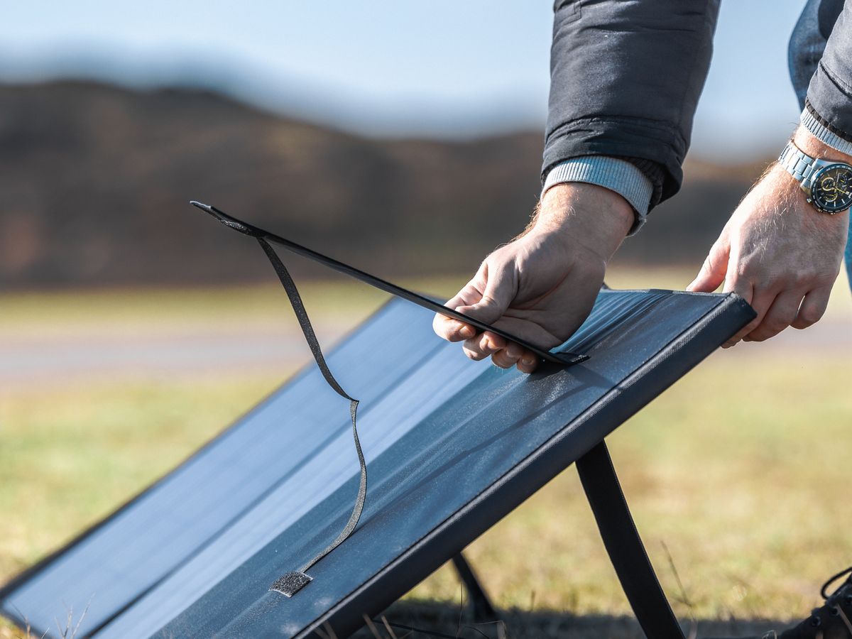 EveBase Move 500 Powerstation mit Go 120 Solar Panel
