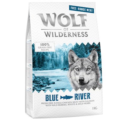 3 + 1 gratis! 4 x 1 kg Wolf of Wilderness