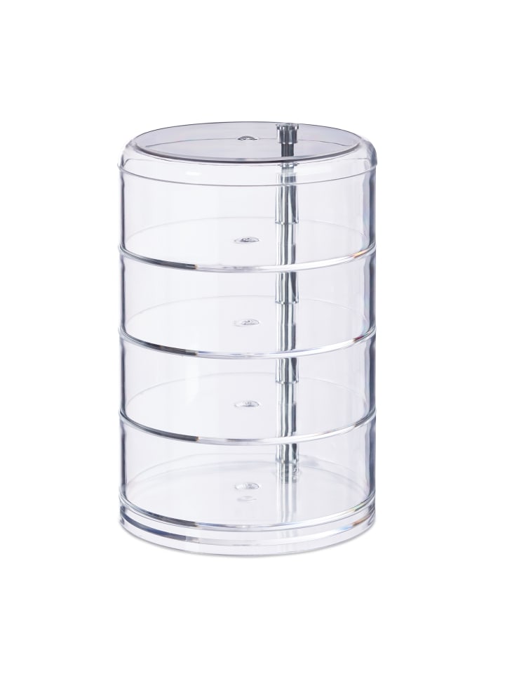 relaxdays Kosmetik-Organizer in Transparent günstig kaufen onesize