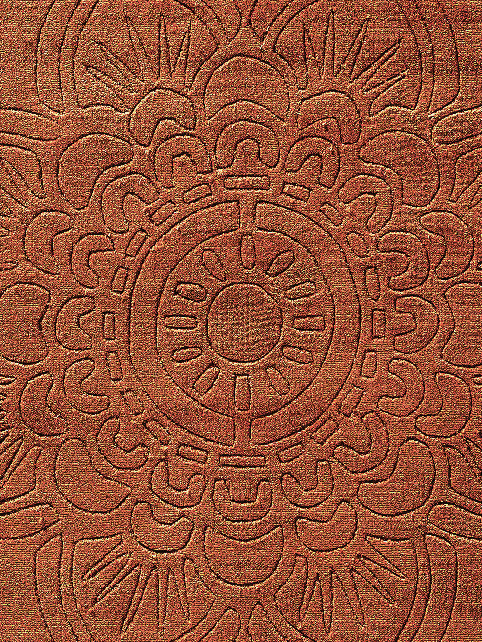 Sestino Uni-Teppich, Rust