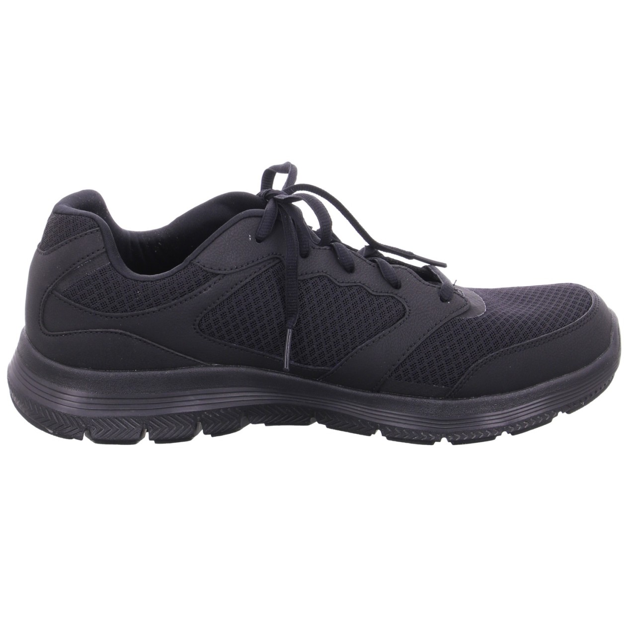 SKECHERS Freizeit Schnürer schwarz
