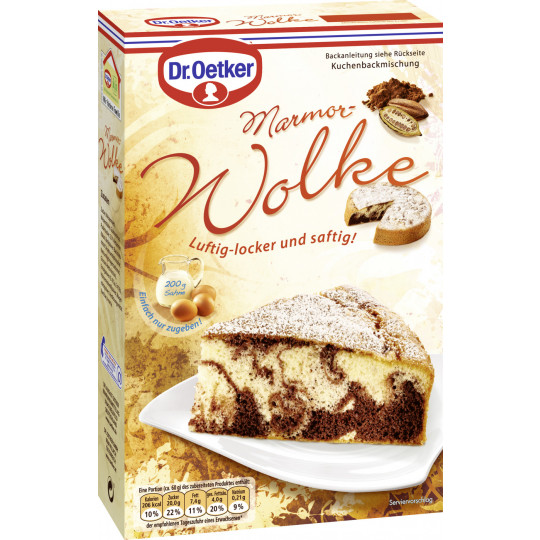 Dr.Oetker Backmischung Marmor-Wolke 455G