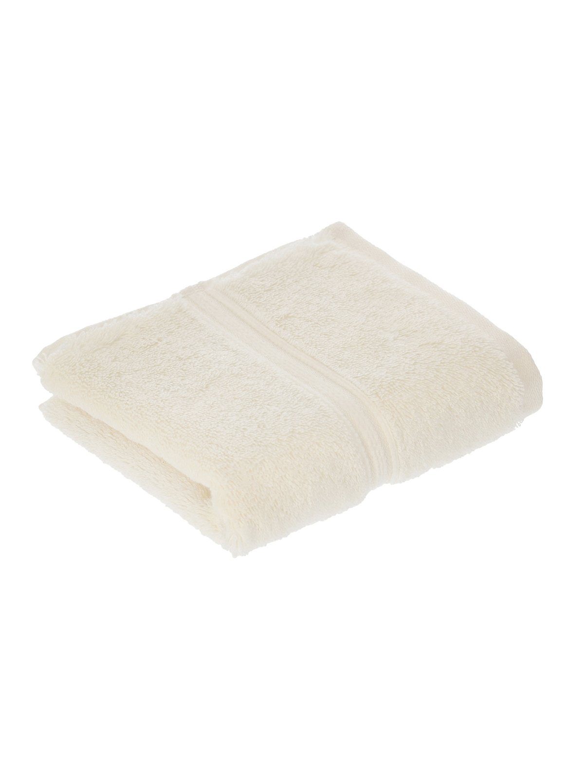 Vossen Gästehandtücher 6er Pack Gästetuch 30 x 50 cm Belief, Frottier (Spar-Set, 6-St), Vegan