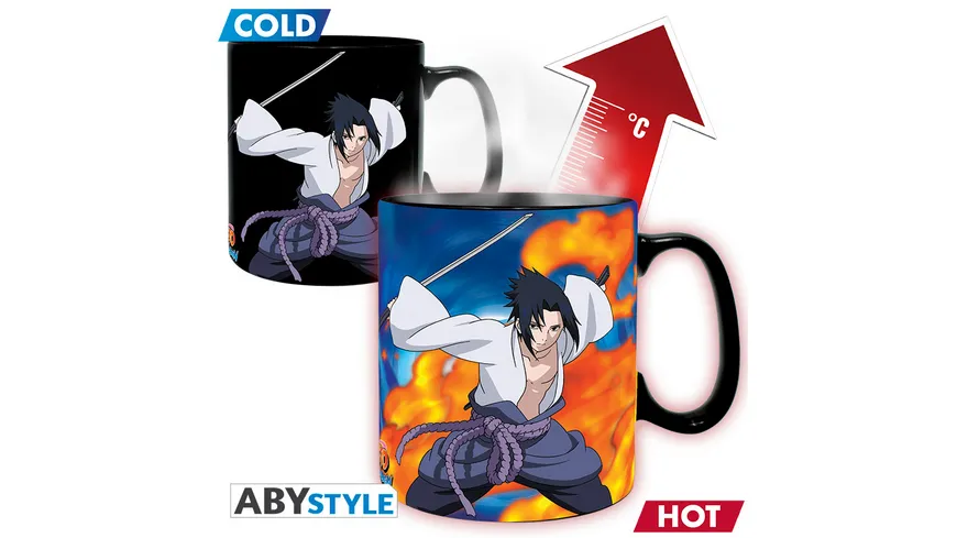Naruto Shippuden Duel Thermoeffekttasse