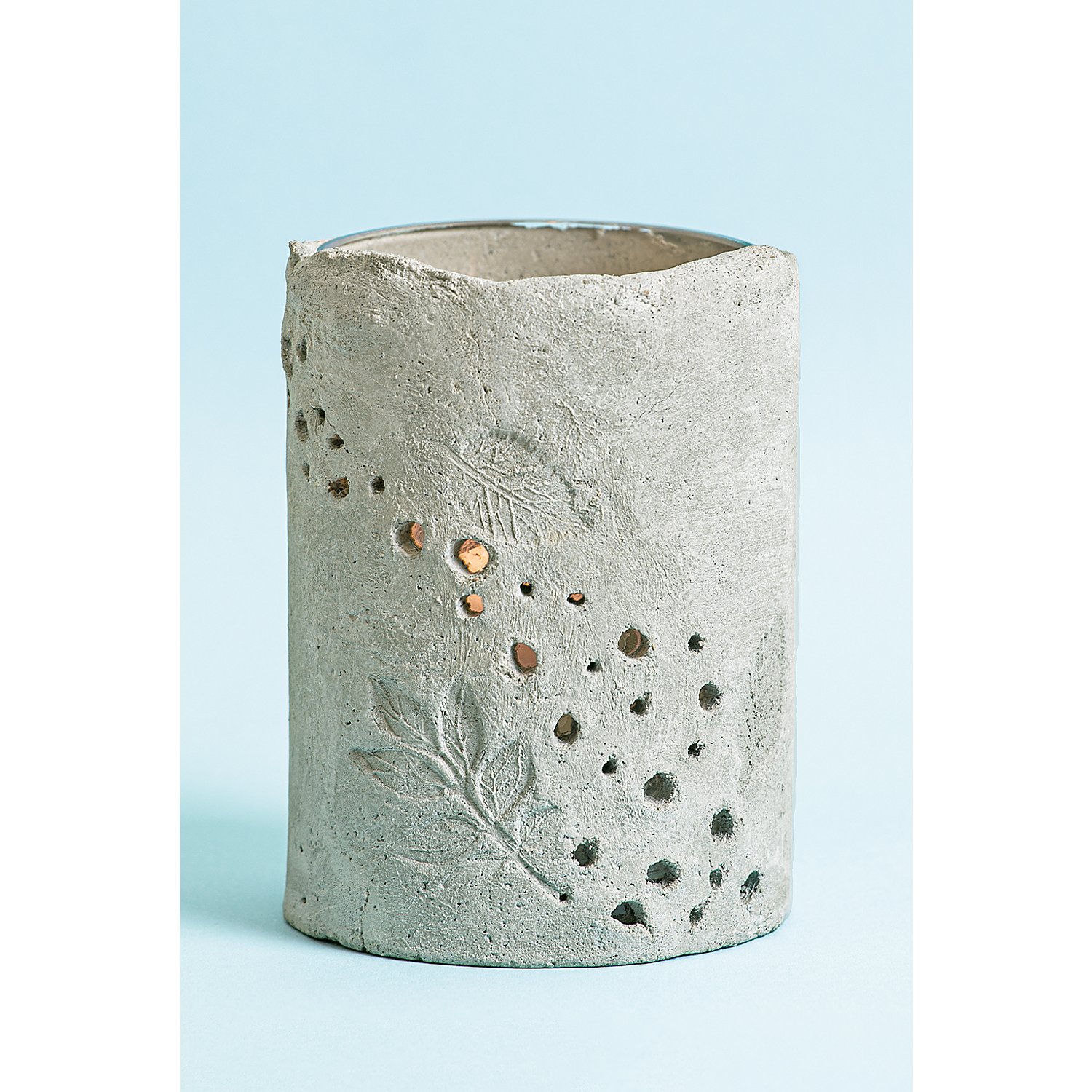 Glasvase, rund, 15 cm, 10 cm Ø