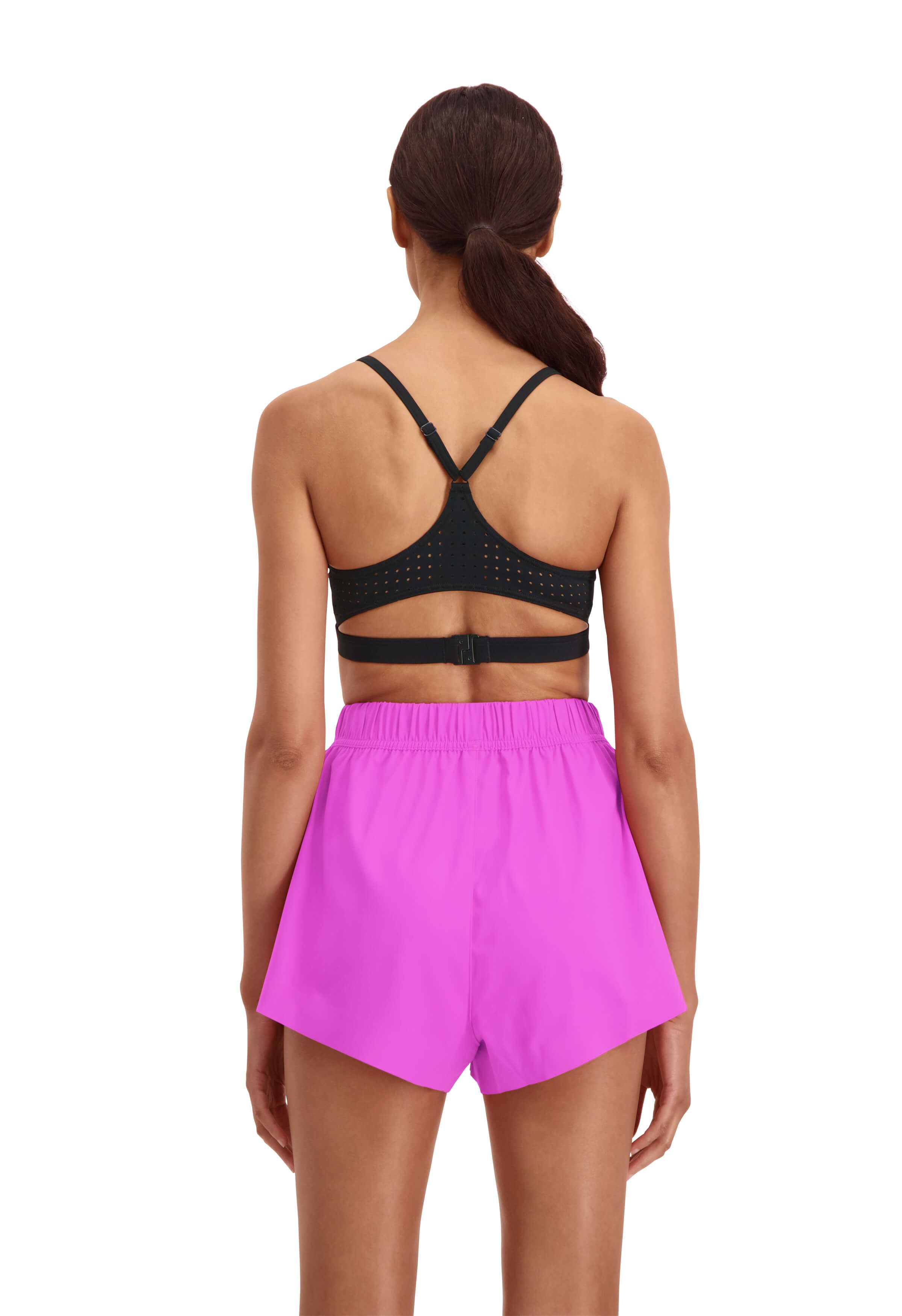 PUMA High-Waist Deep Orchid Combo Damen-Badeshorts