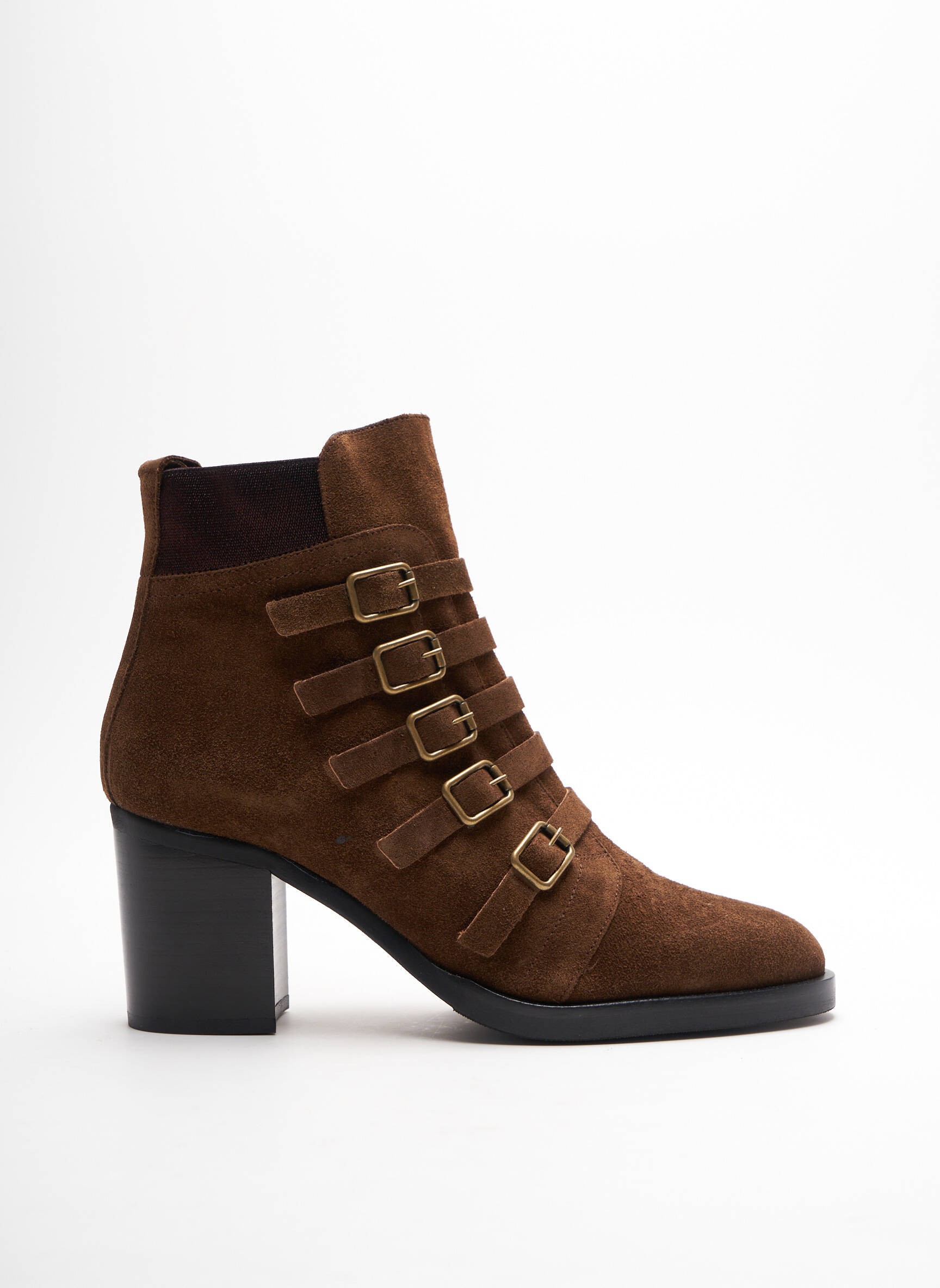 Dansi Bottines Femme couleur marron