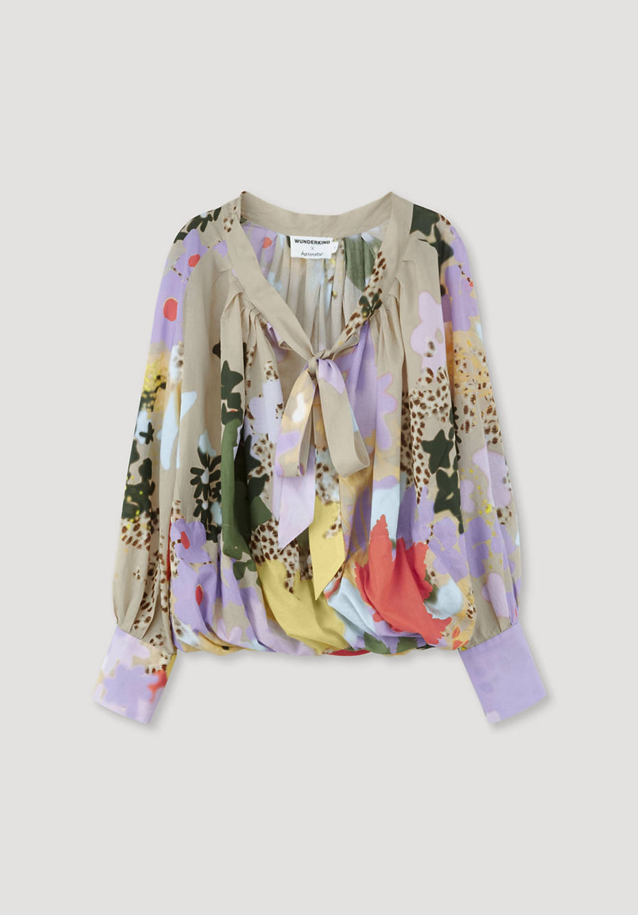WUNDERKIND X HESSNATUR Bluse aus reiner Bio-Baumwolle