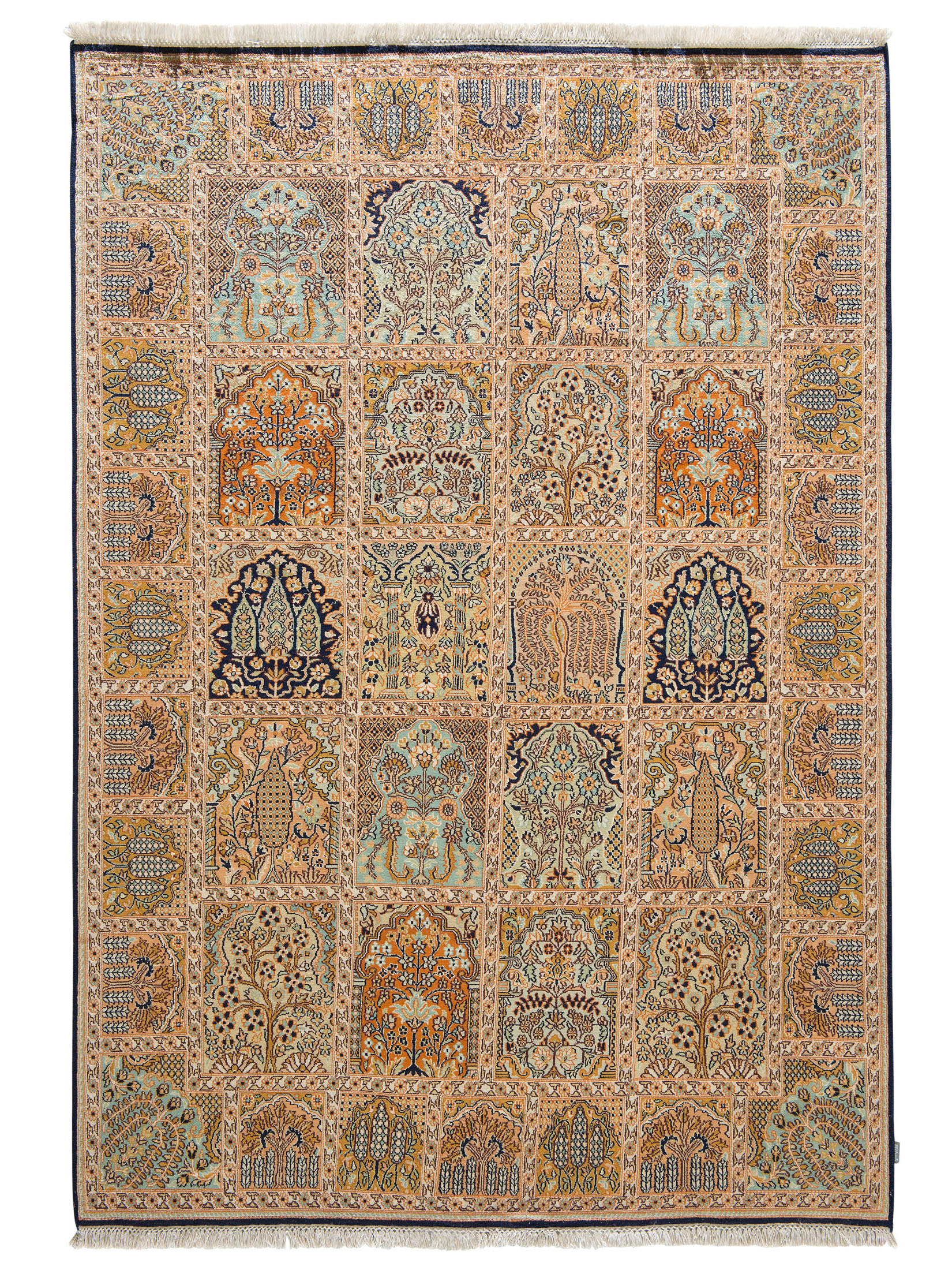 Kaschmir Seide 18/18 ca. 150 x 218 cm, Unikat / Einzelstück