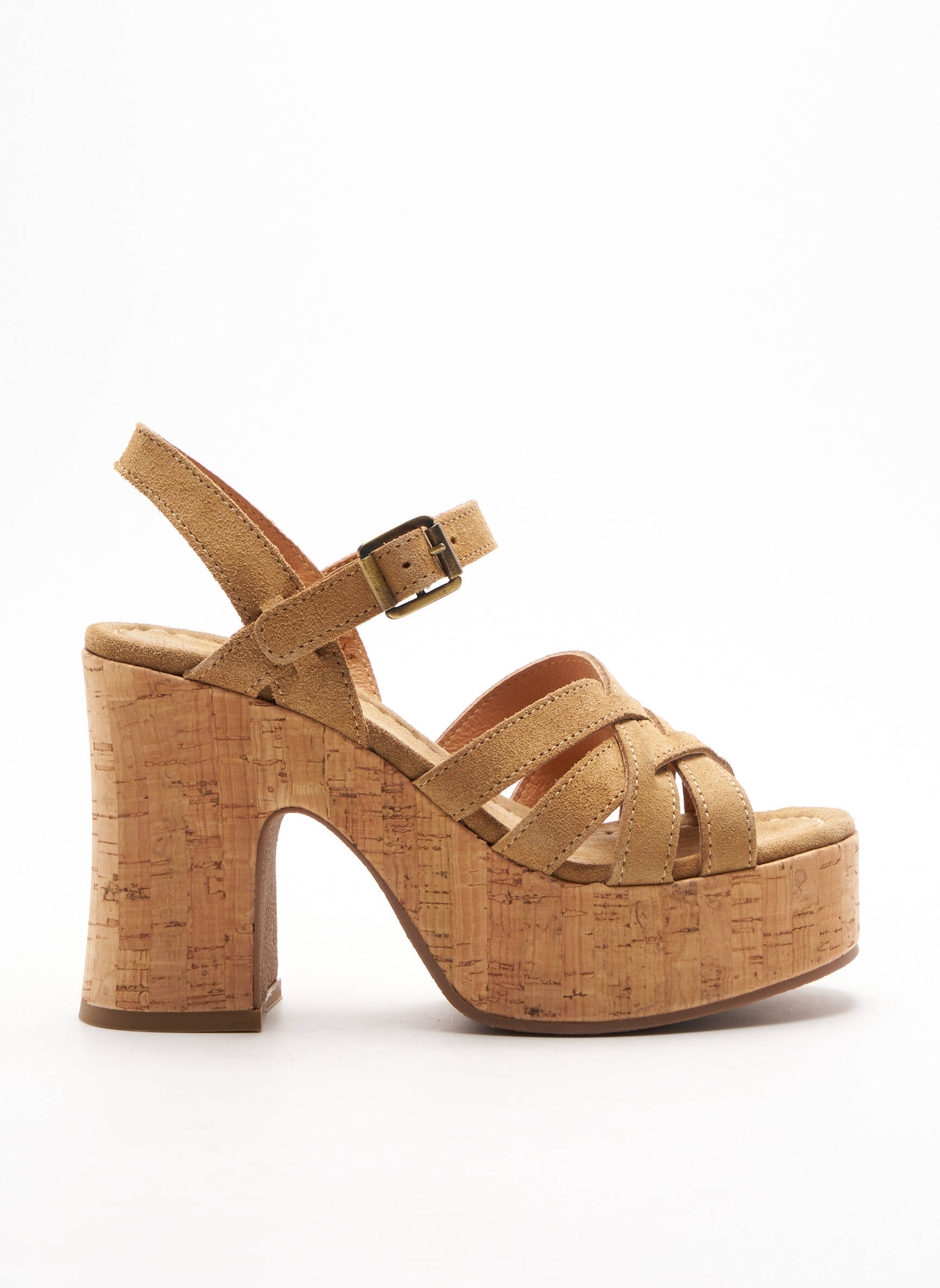 Minka Design Sandales Nu Pieds Femme couleur beige