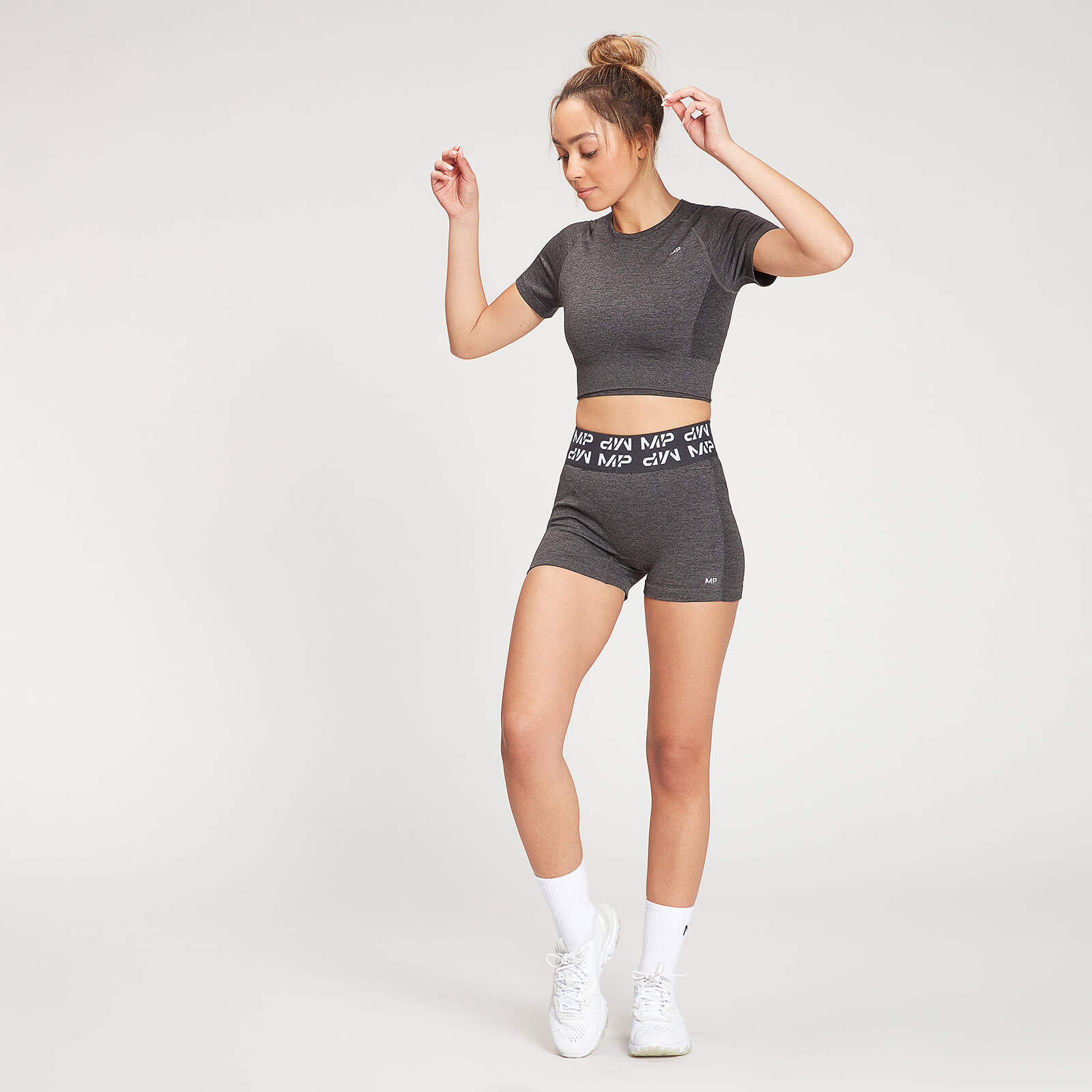 Short moulant MP Curve – Carbone foncé