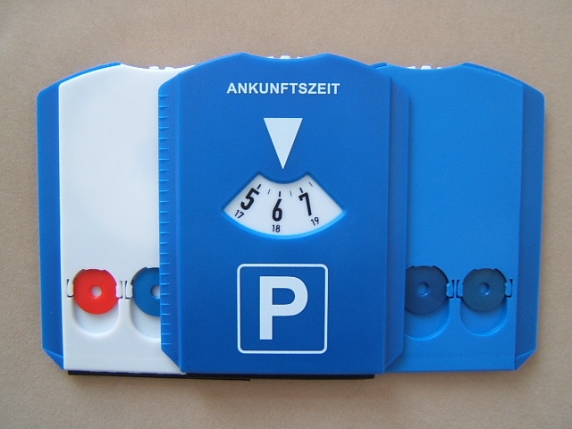 Parkscheibe mit Geldfächer, 1 Stück - ATU