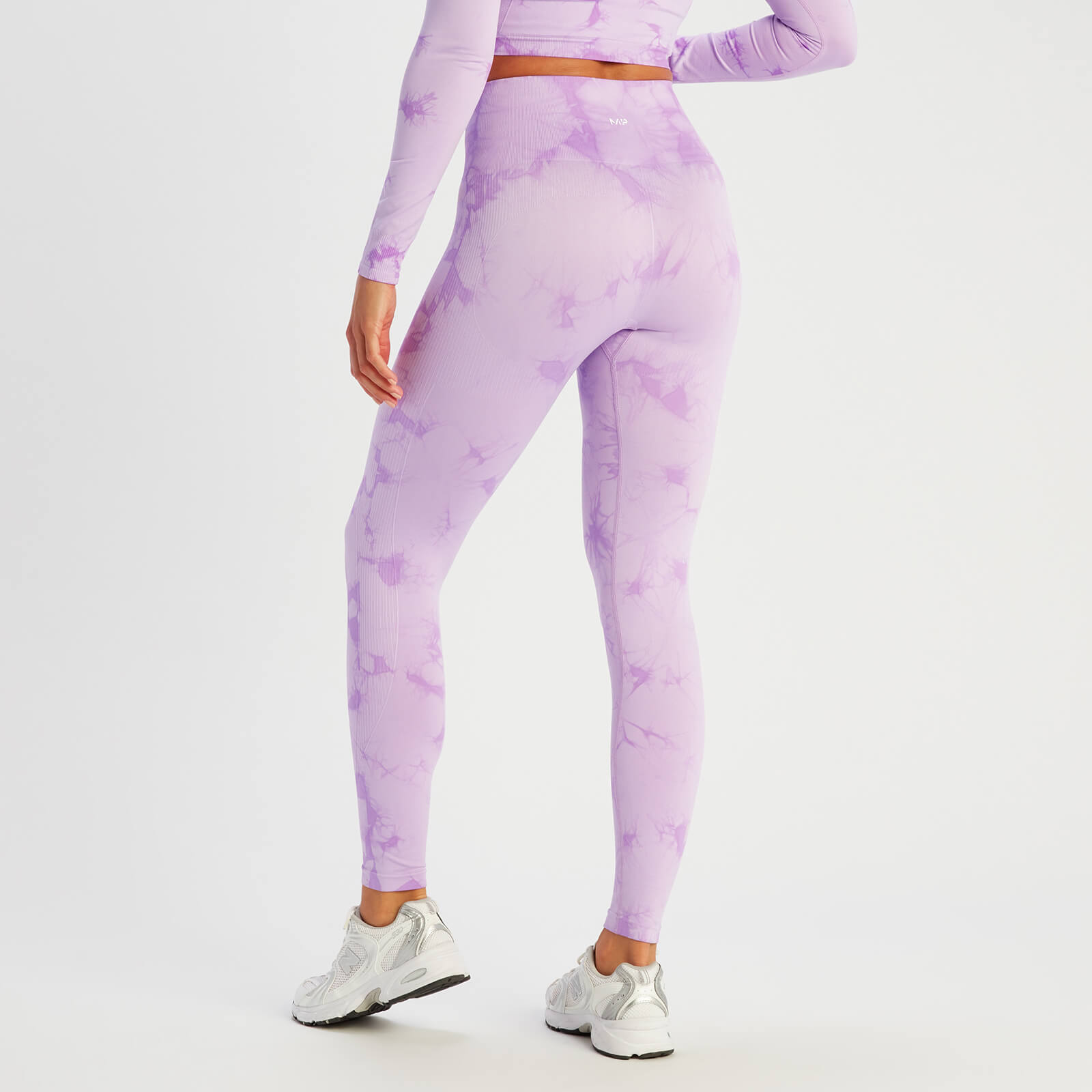Legging sans coutures MP Shape pour femmes – Tie-dye violet