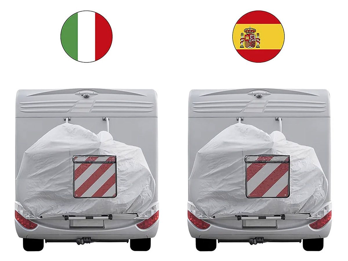 ProPlus Italien/Spanien Aluminium Warnschild