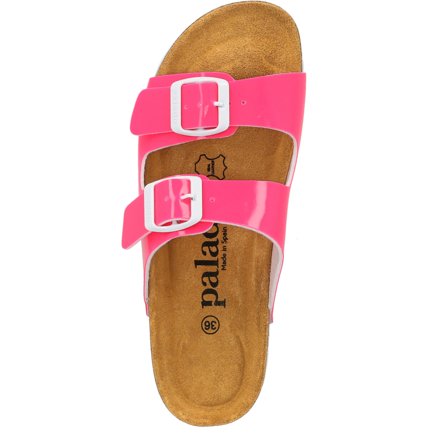 Palado Kids Korfu G Lack, Pantoletten, Kinder, Pink Neon