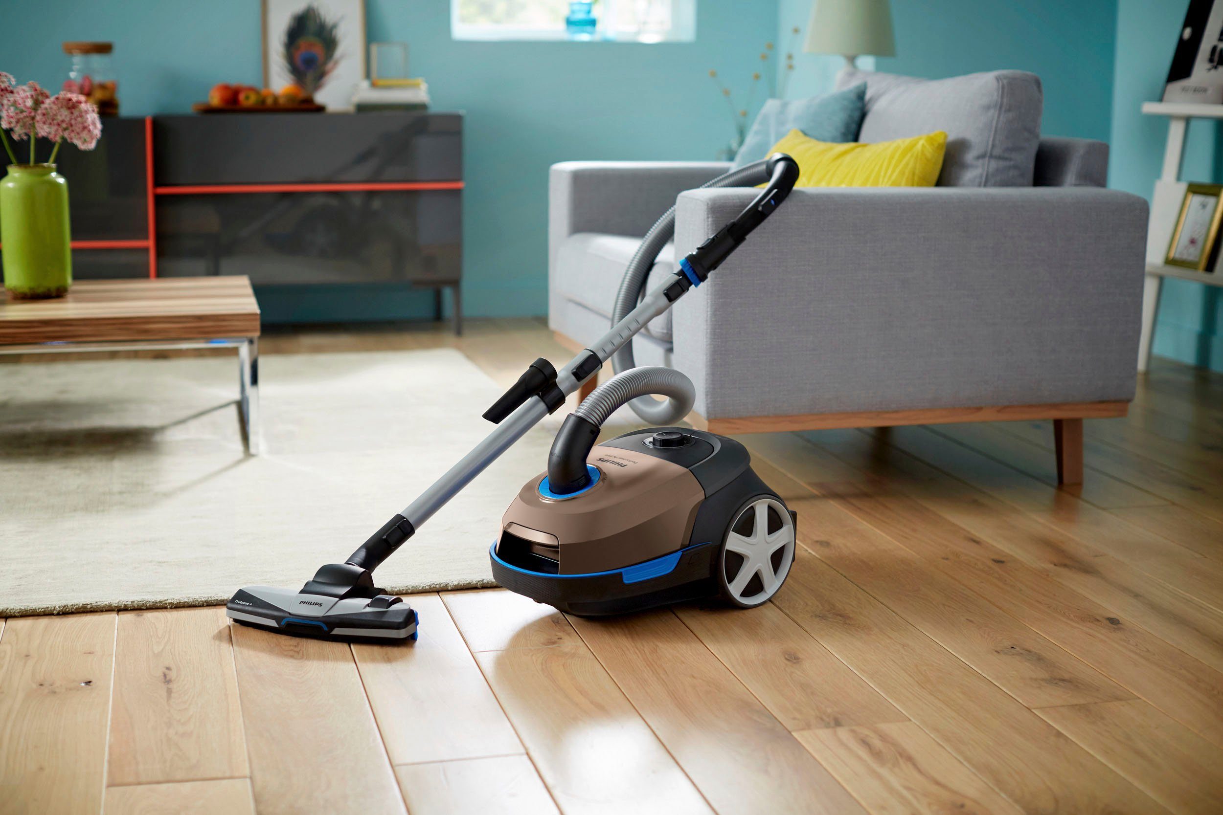 Philips Bodenstaubsauger FC8577/09, 900 W, mit Beutel