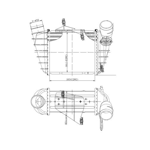 309073 LADELUFTKUEHLER NRF - ATU