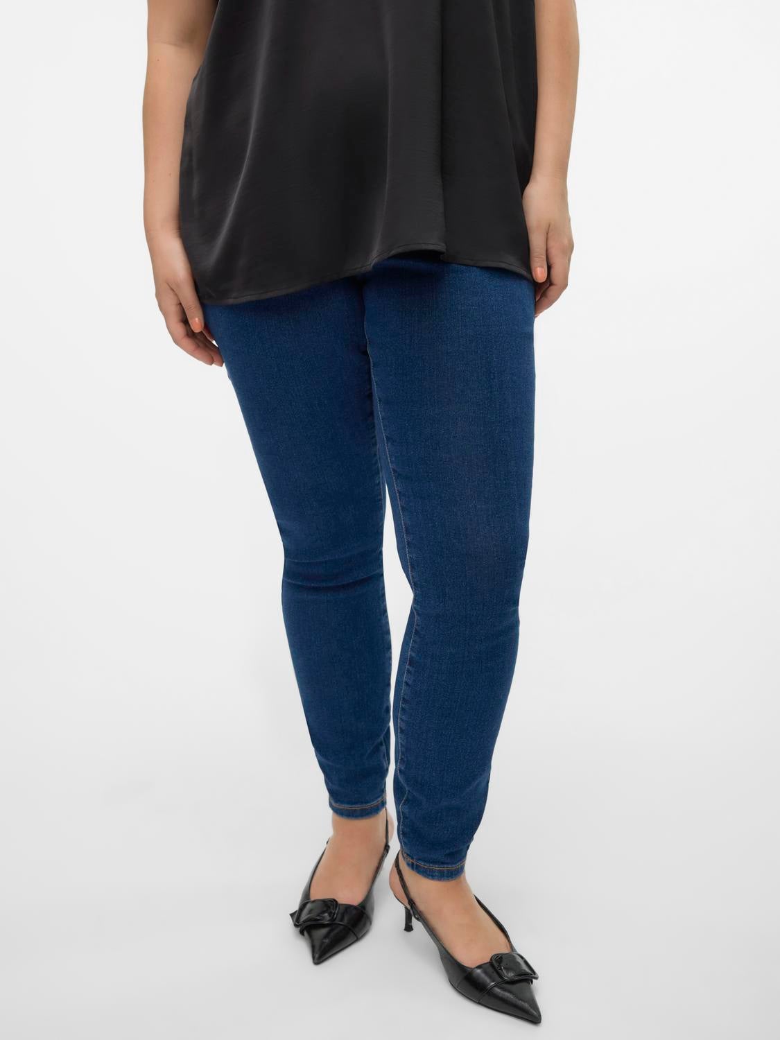 VMCELLY Mid Rise Skinny Fit Jeans