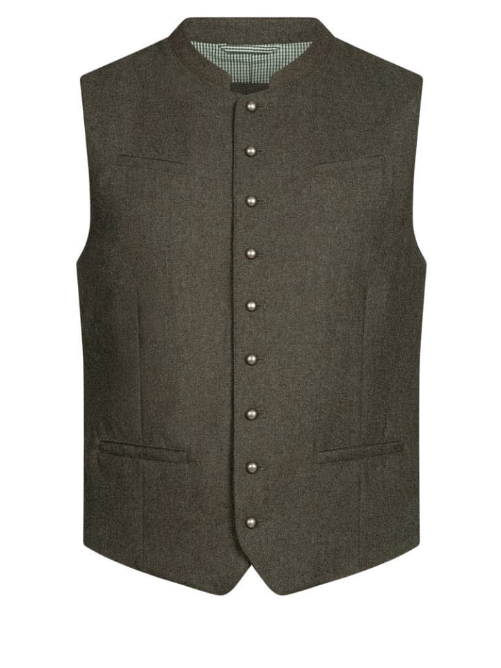 Nübler Trachtengilet Bennet in Oliv günstig kaufen