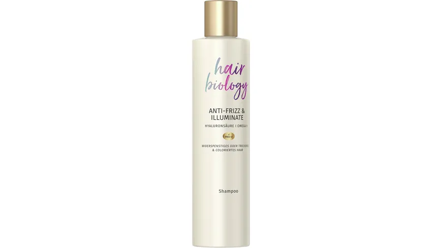 HAIR BIOLOGY Haarshampoo Anti-Frizz & Illuminate 250 ml